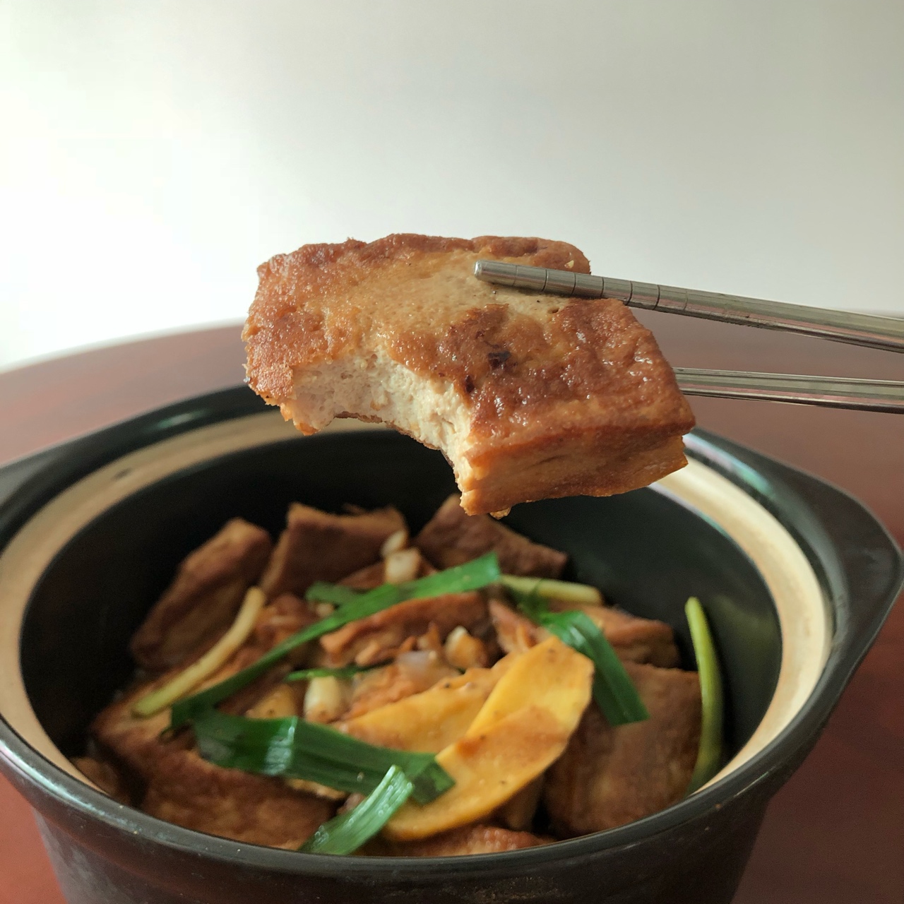 香煎豆腐🐟煲