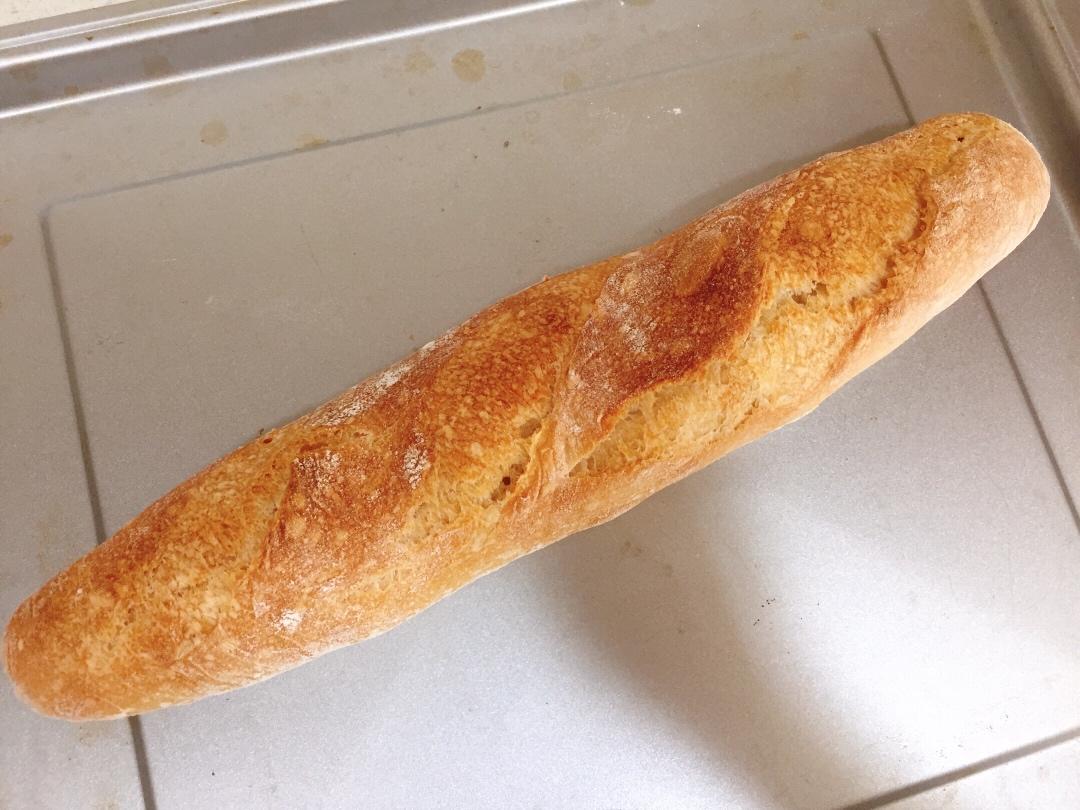 家用烤箱之简单的手揉法棍（全程动态示例）