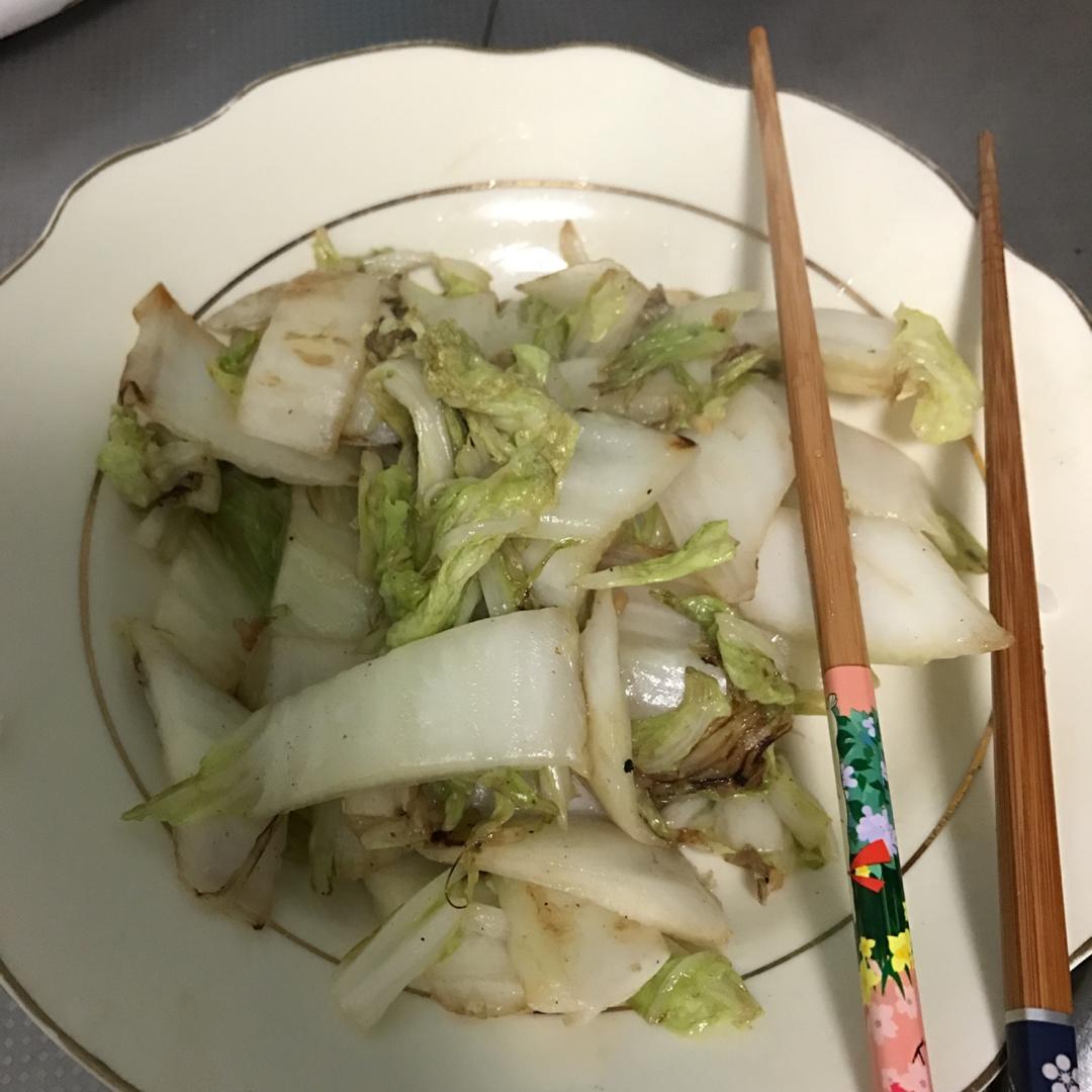 食物本身的味道—清炒白菜