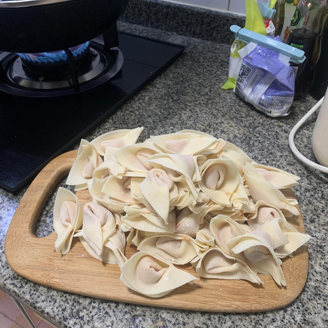 肉不柴的馄饨馅