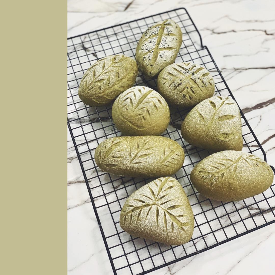 抹茶软欧（蜜豆奶酪馅）