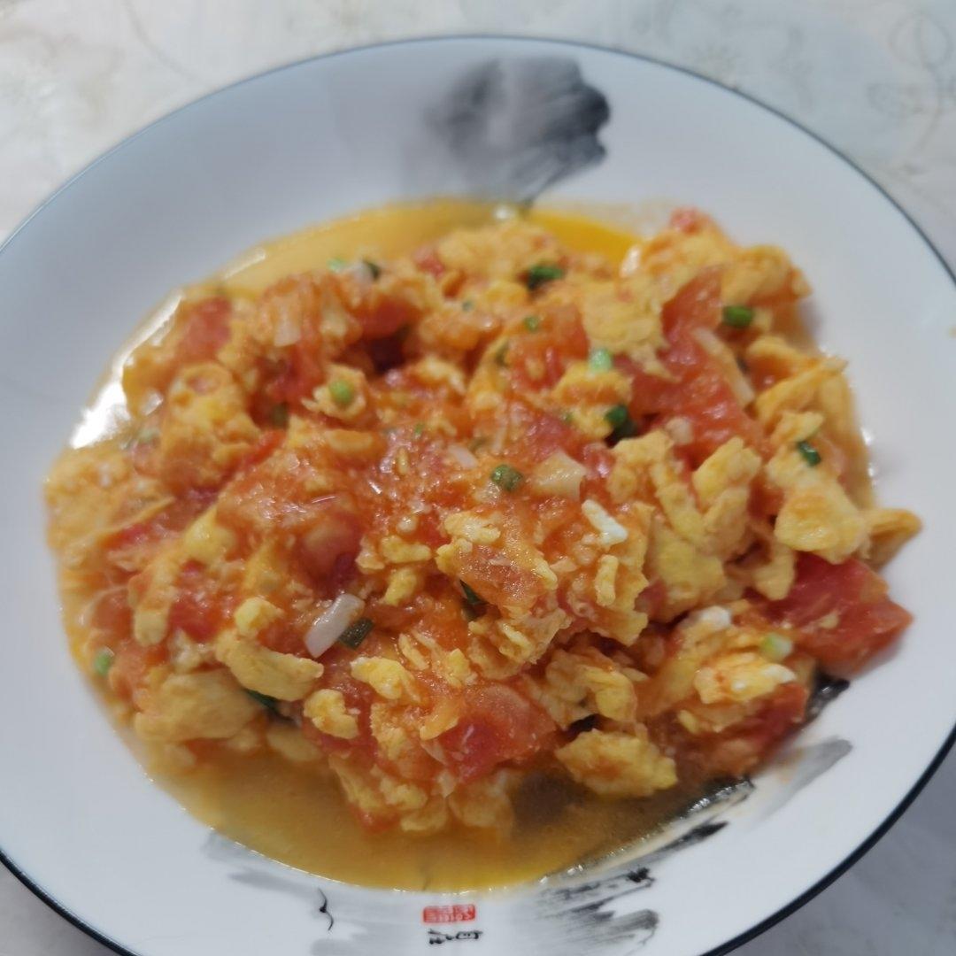 西红柿炒鸡蛋