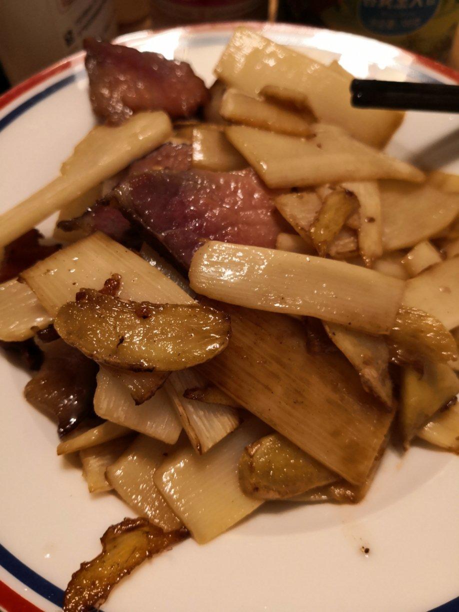 竹笋炒咸肉