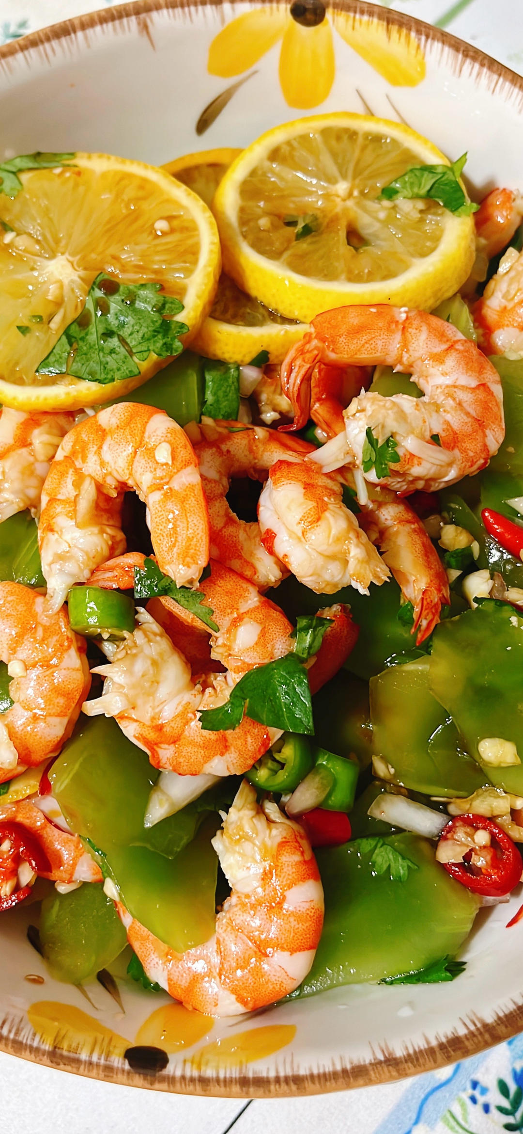 酸辣柠檬🍋虾🦐