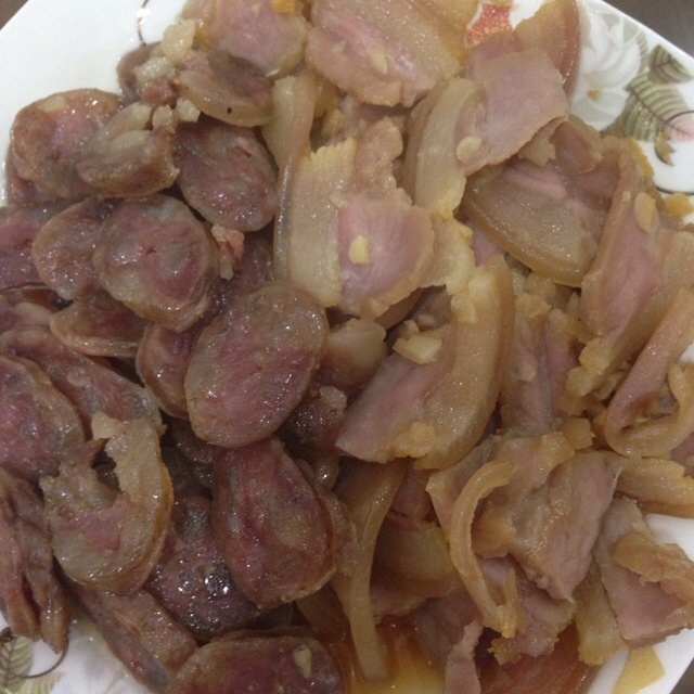 蒸腊肠