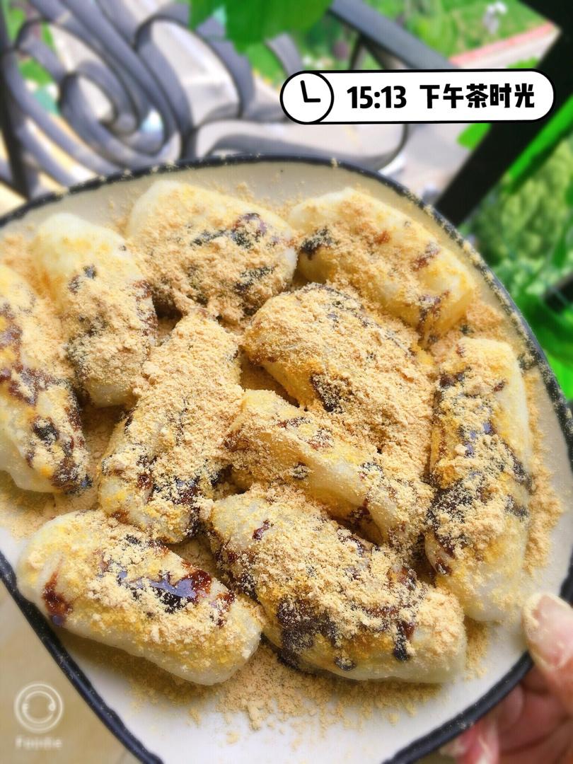 超好吃的红糖糍粑