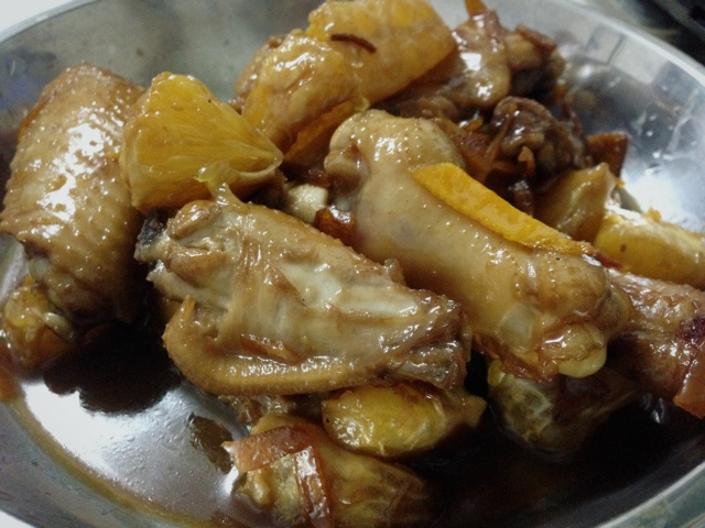 香橙鸡翅