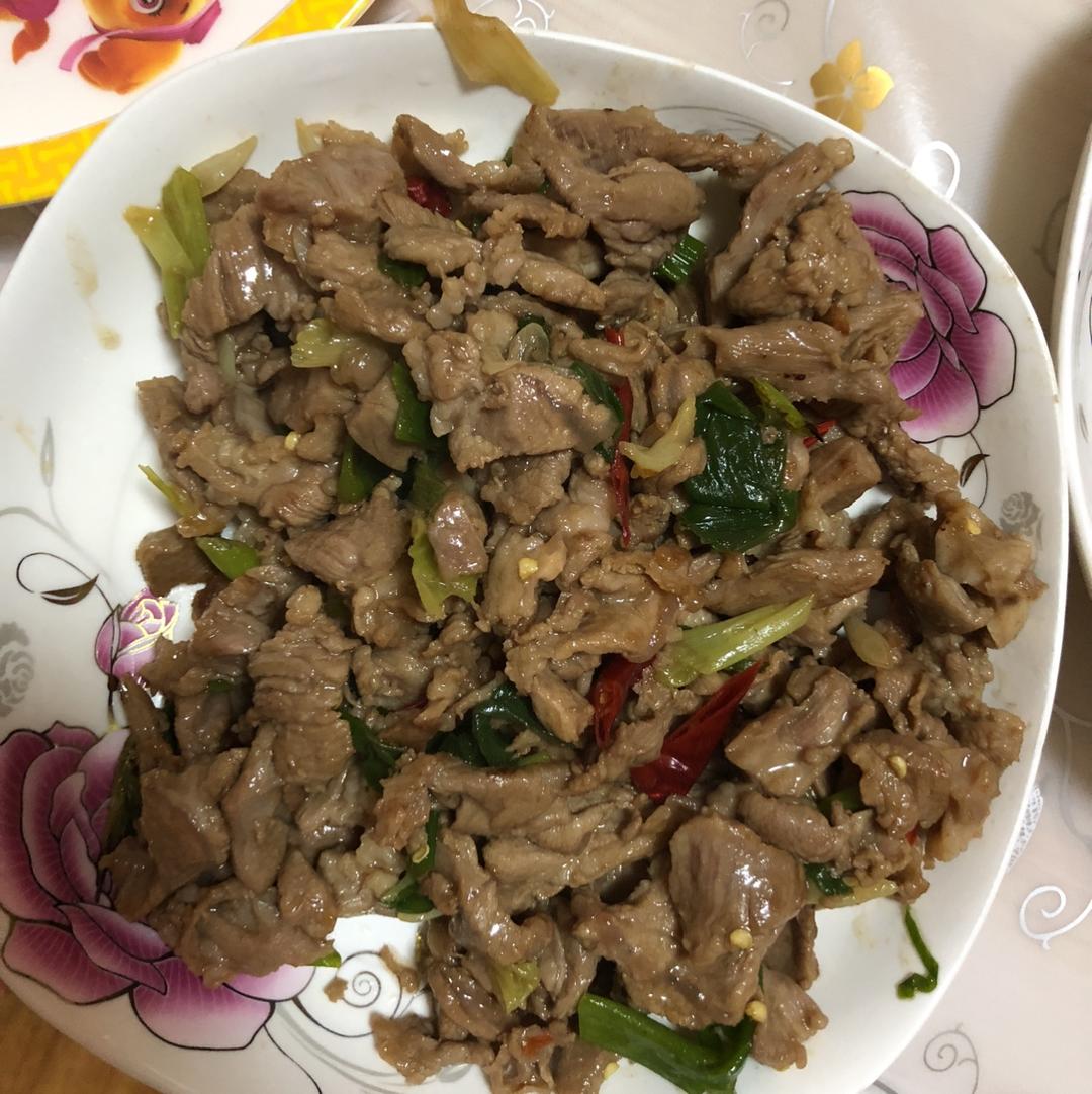 葱爆羊肉