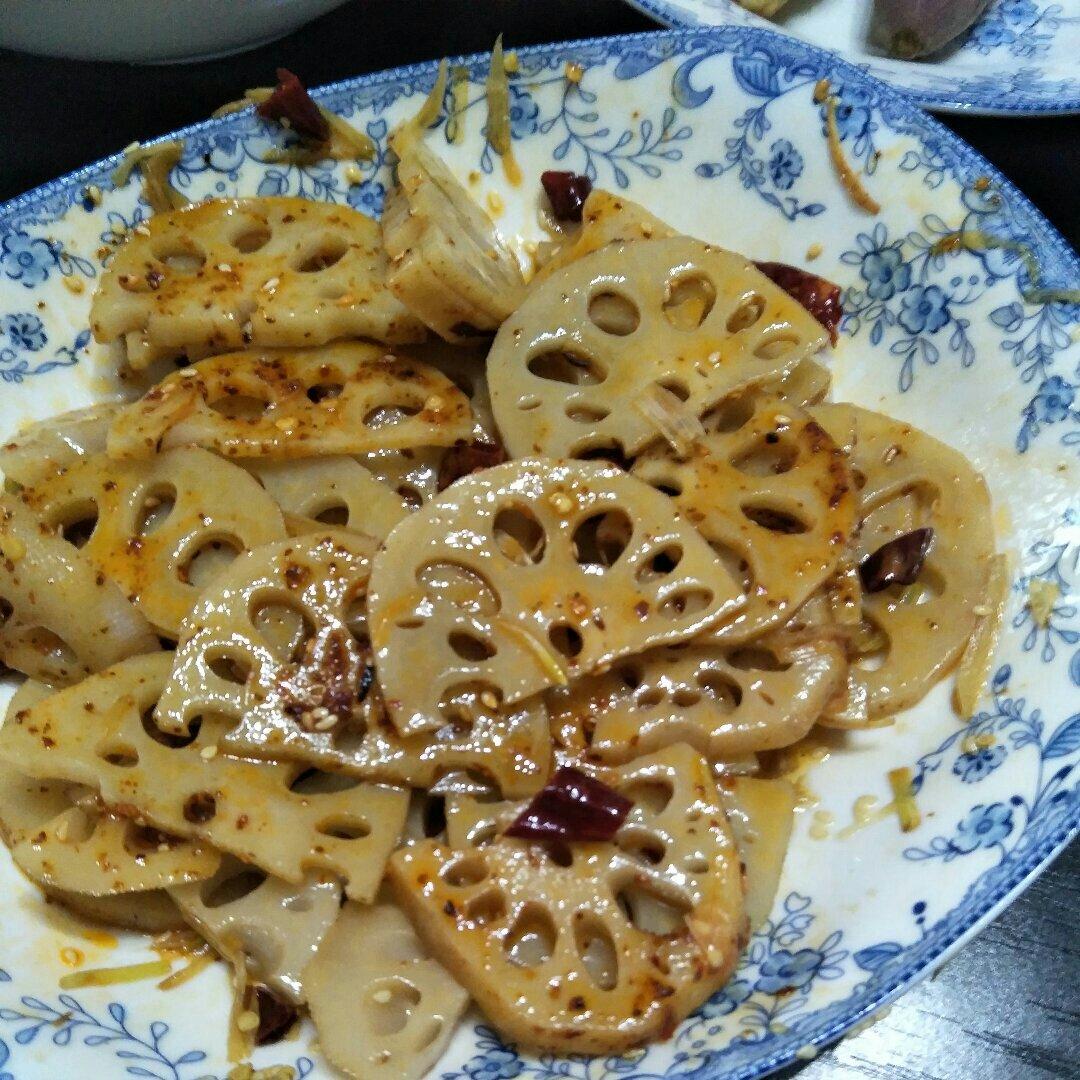 凉拌藕片