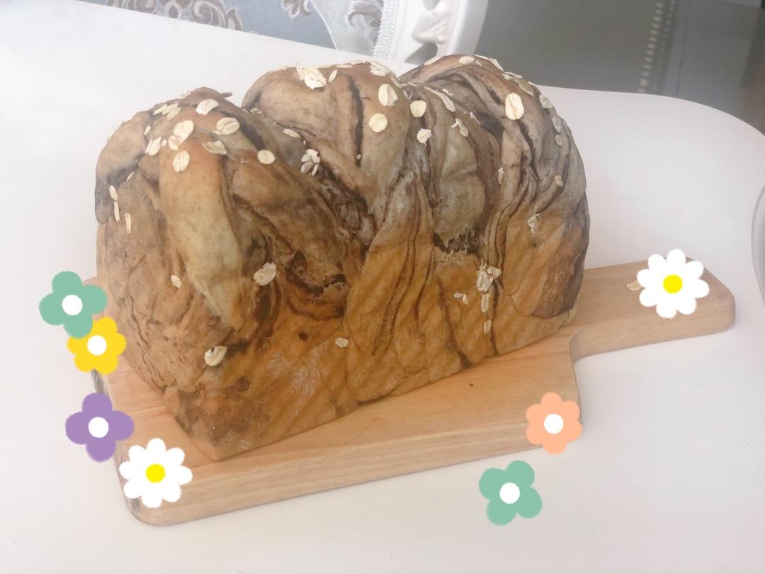 熔岩红豆沙吐司