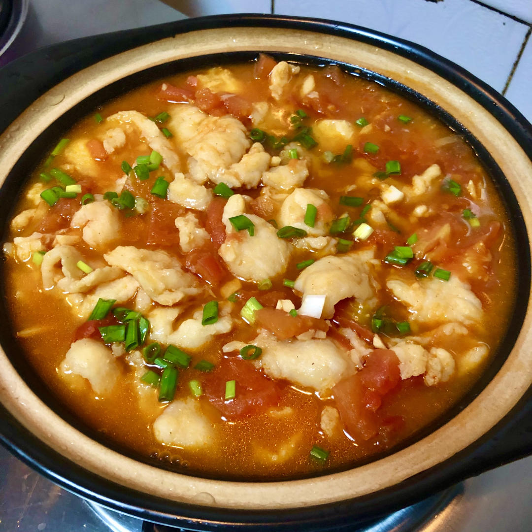 低脂食谱🌟番茄龙利鱼汤🌟低热量高蛋白