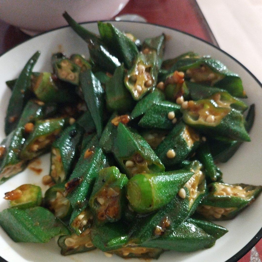 蚝油秋葵