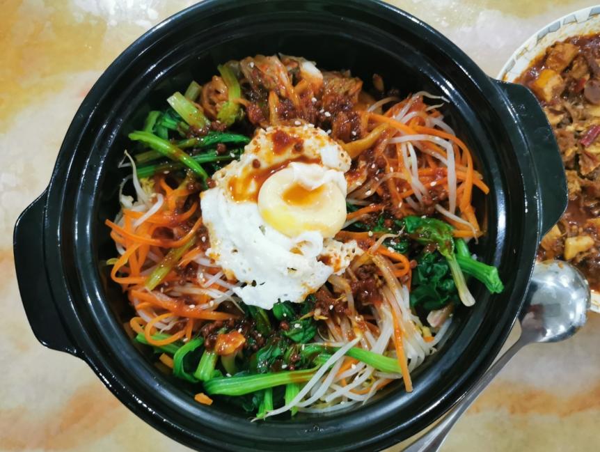 石锅拌饭的做法