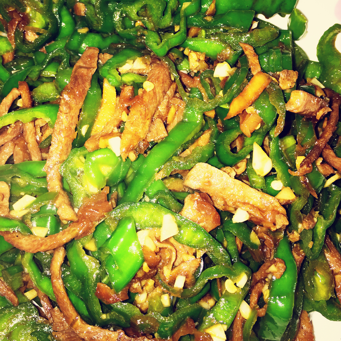 尖椒肉丝