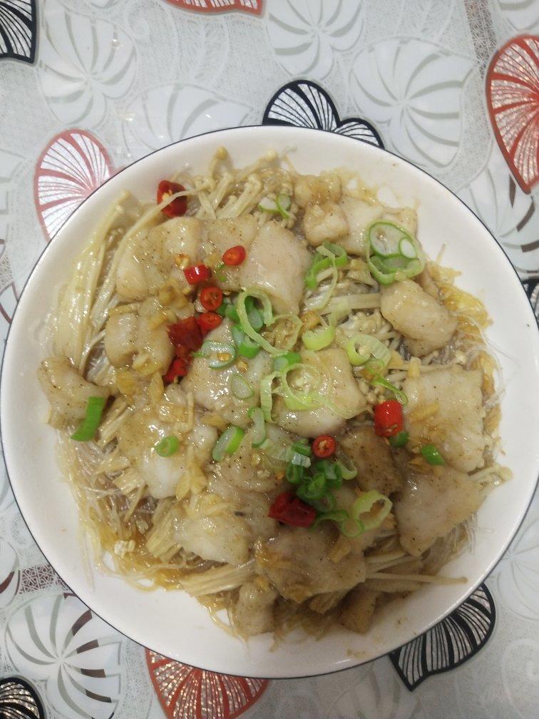 🔥吃不胖❗️蒜蓉粉丝龙利鱼❗️