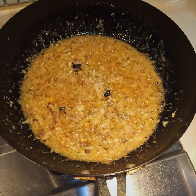 自制蟹油