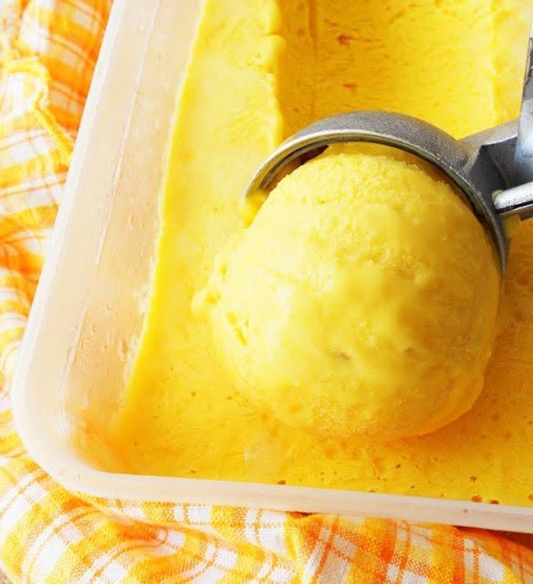 Low Fat Mango Sorbet﹡低脂芒果冰淇淋的做法