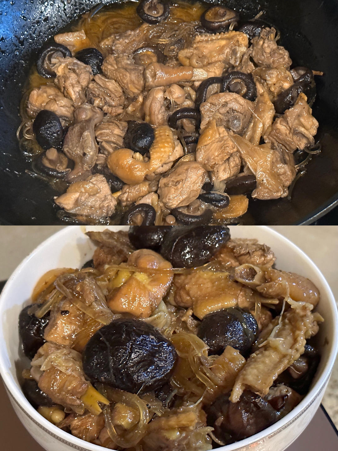 小鸡炖蘑菇(注意一步操作就香气沁人)