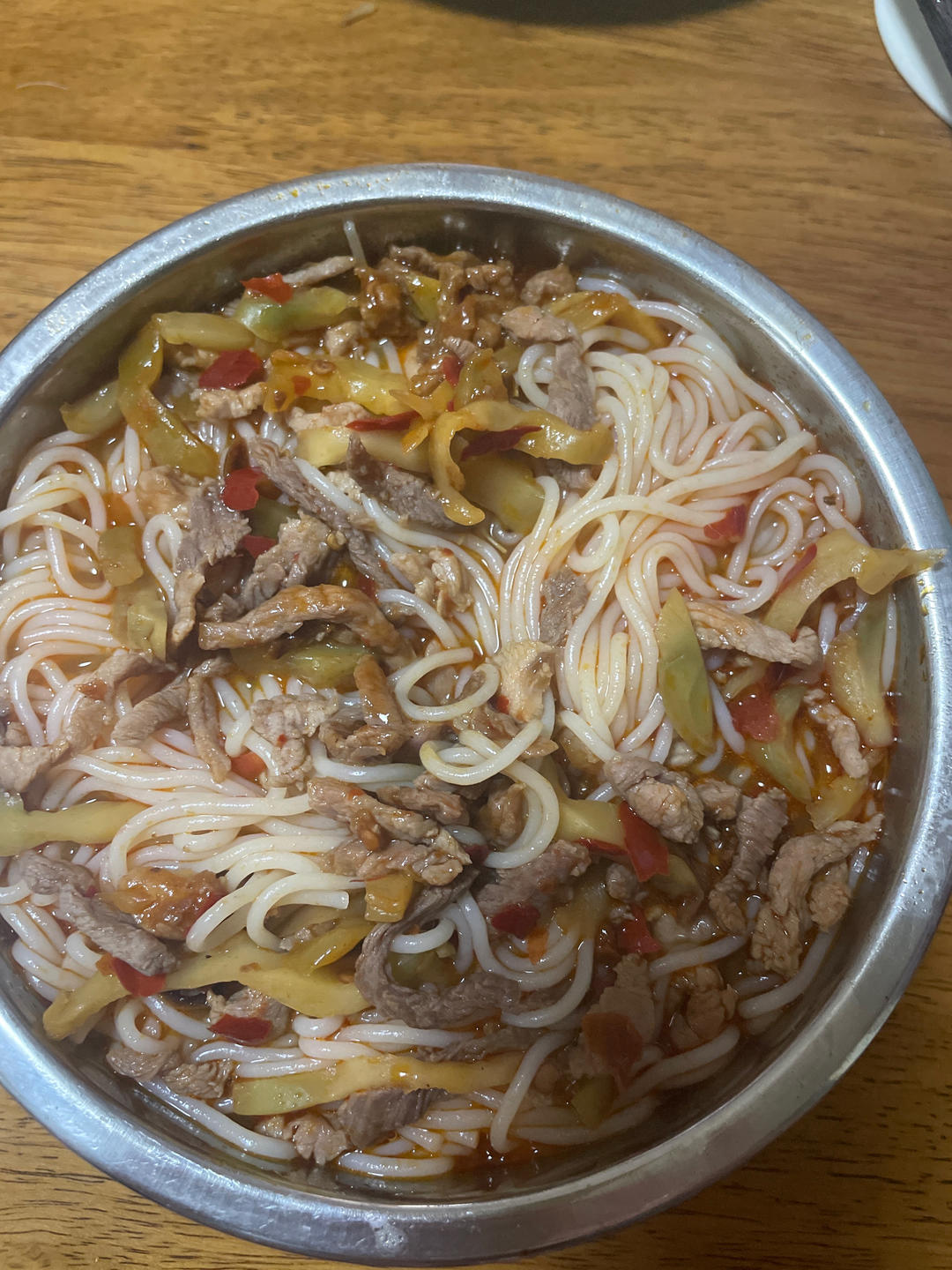 夏天来了，没胃口就来份香辣开胃榨菜肉丝粉