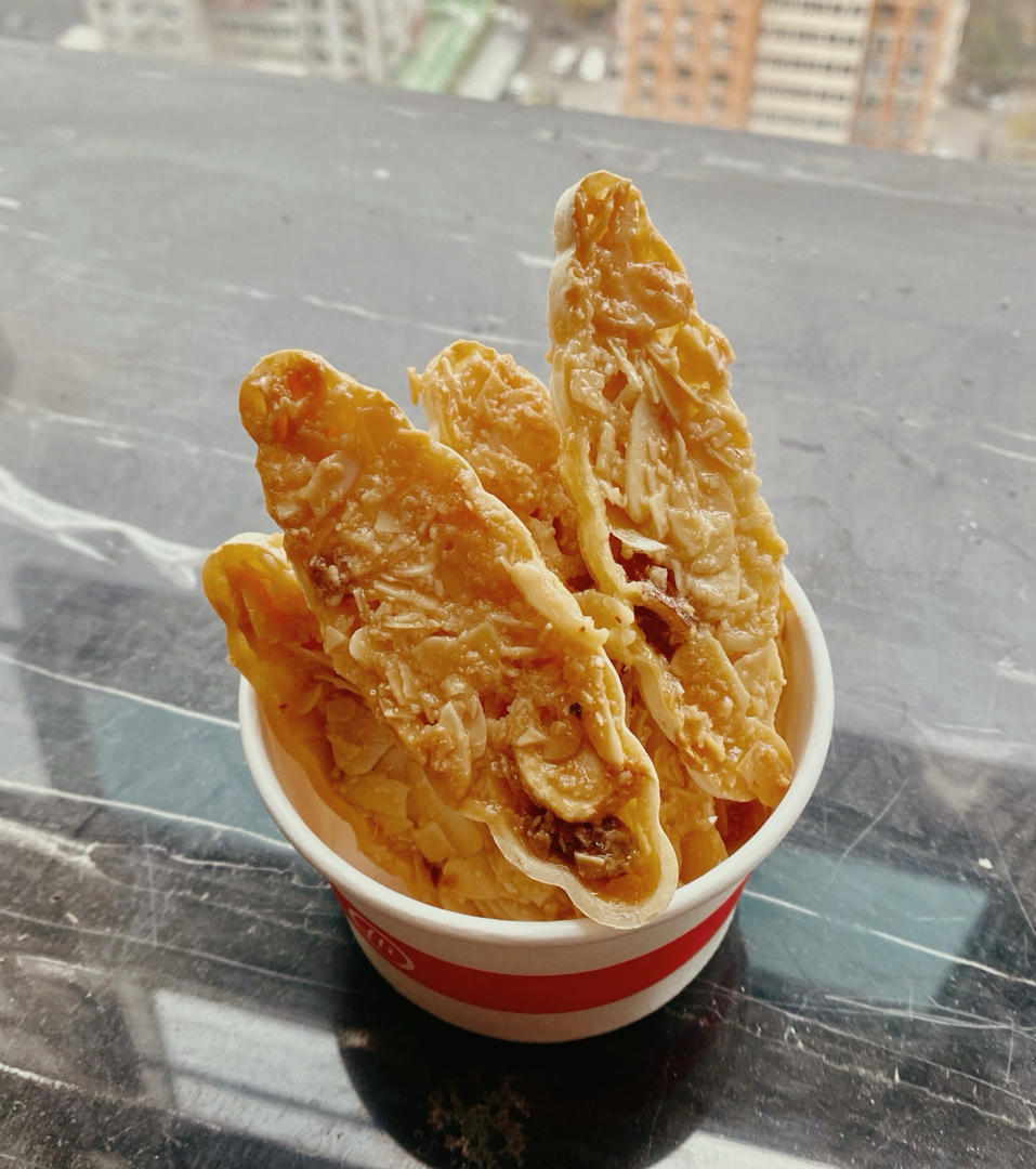 焦糖杏仁糯米船