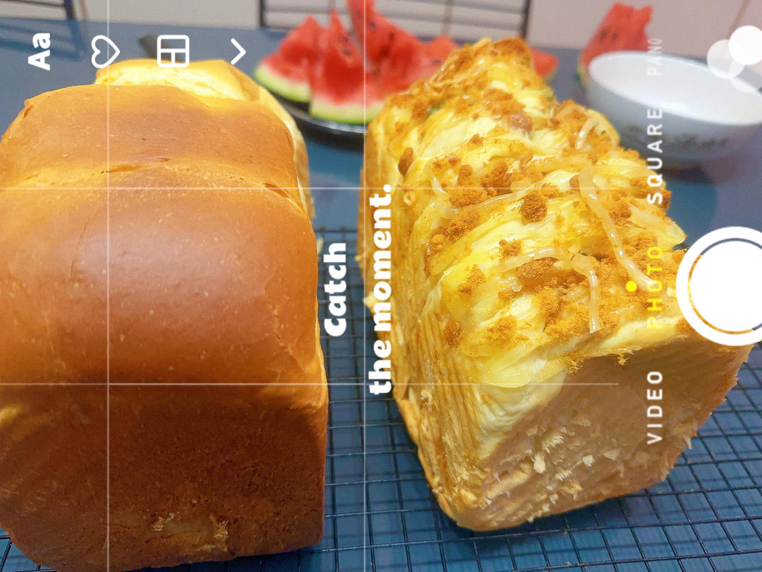 肉松吐司【超多料香爆马苏里拉】