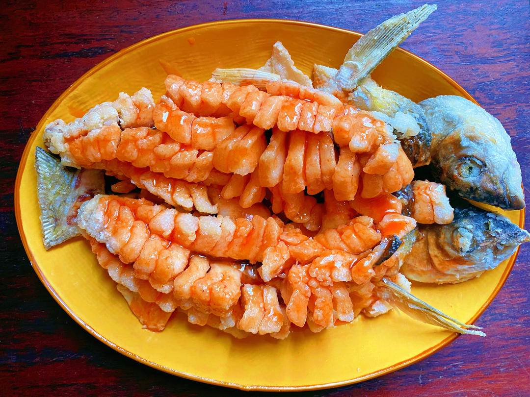 厨师长教大家：“松鼠鱼”的家常做法，酸甜可口