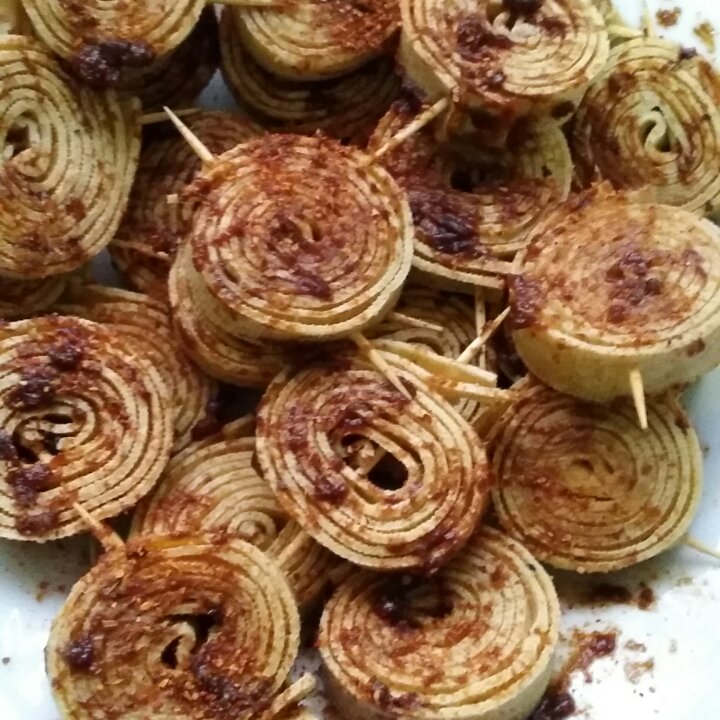 煎豆皮卷