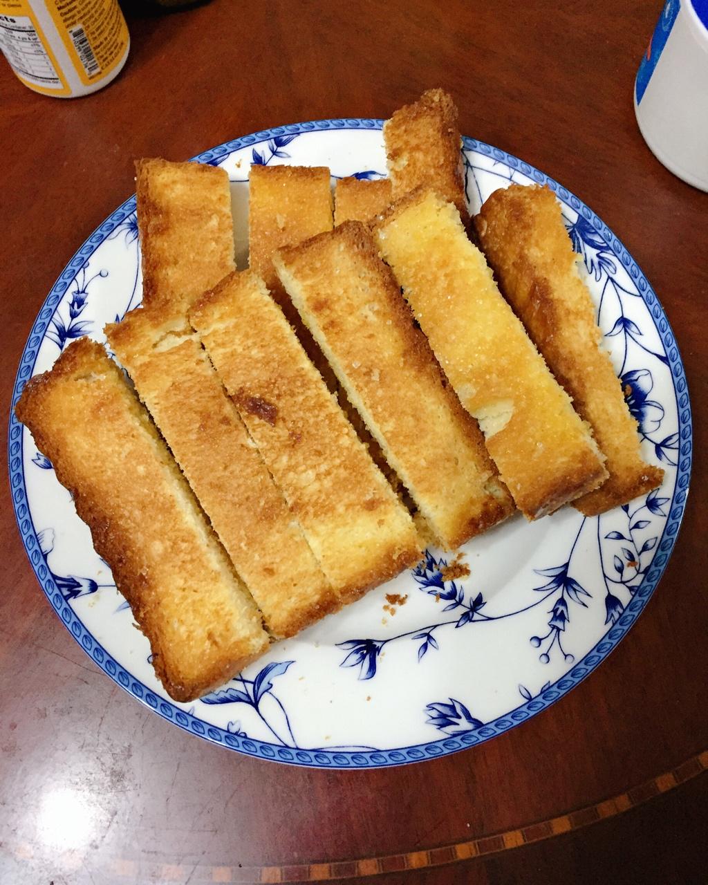 自制香烤土司面包片
