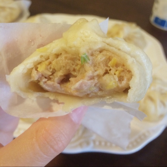 一小时快速吃上热腾包子（包括准备馅的时间）