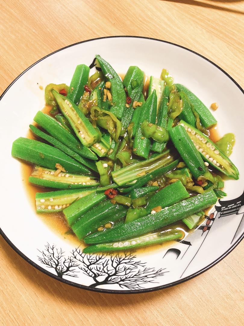蒜蓉秋葵