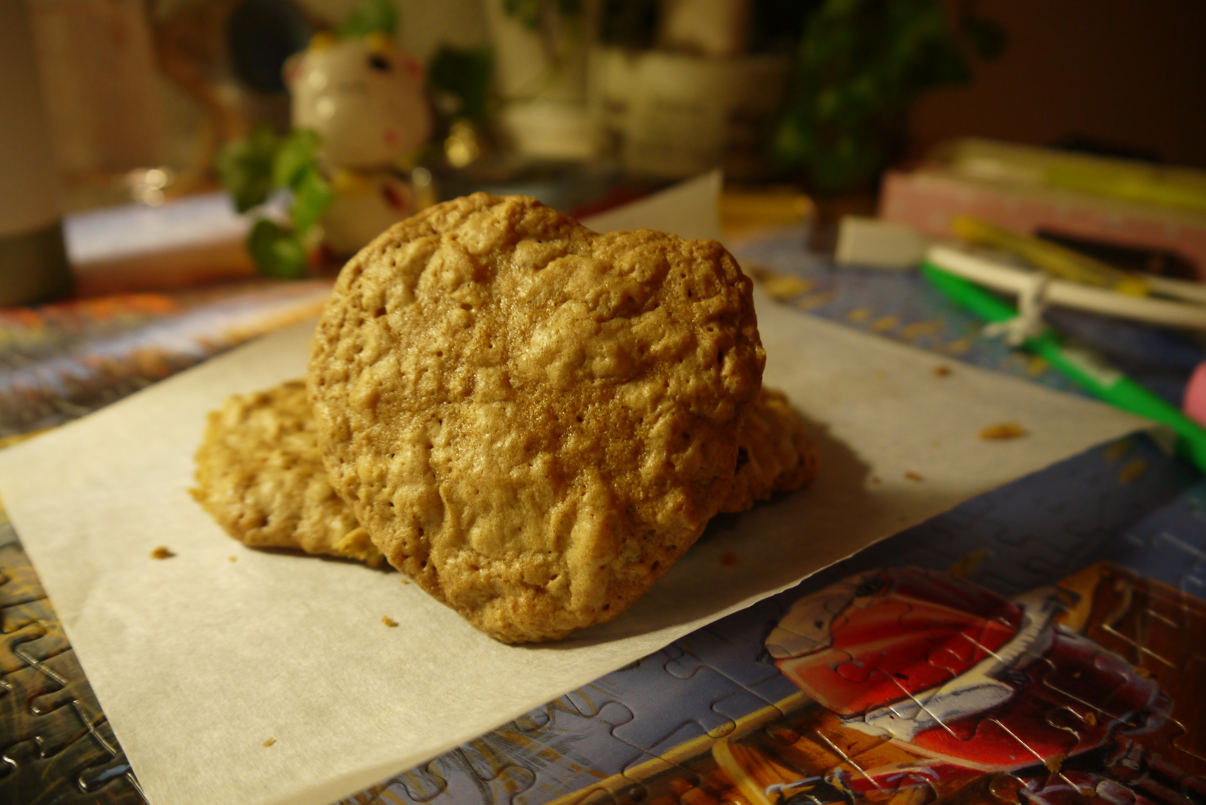 燕麦葡萄甜饼