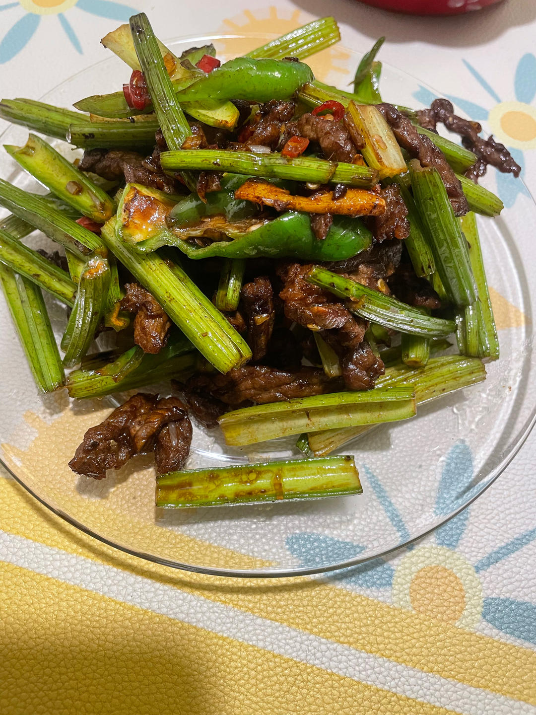 ㊙️家常菜‼️芹菜小炒牛肉‼️牛肉超级嫩滑哟