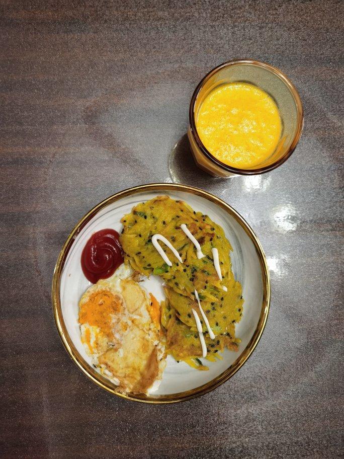鸡蛋土豆饼
