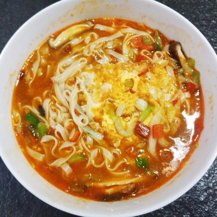 早餐#煮米面~萍乡滴的做法
