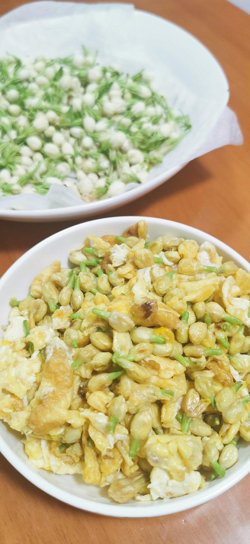 茉莉花炒鸡蛋