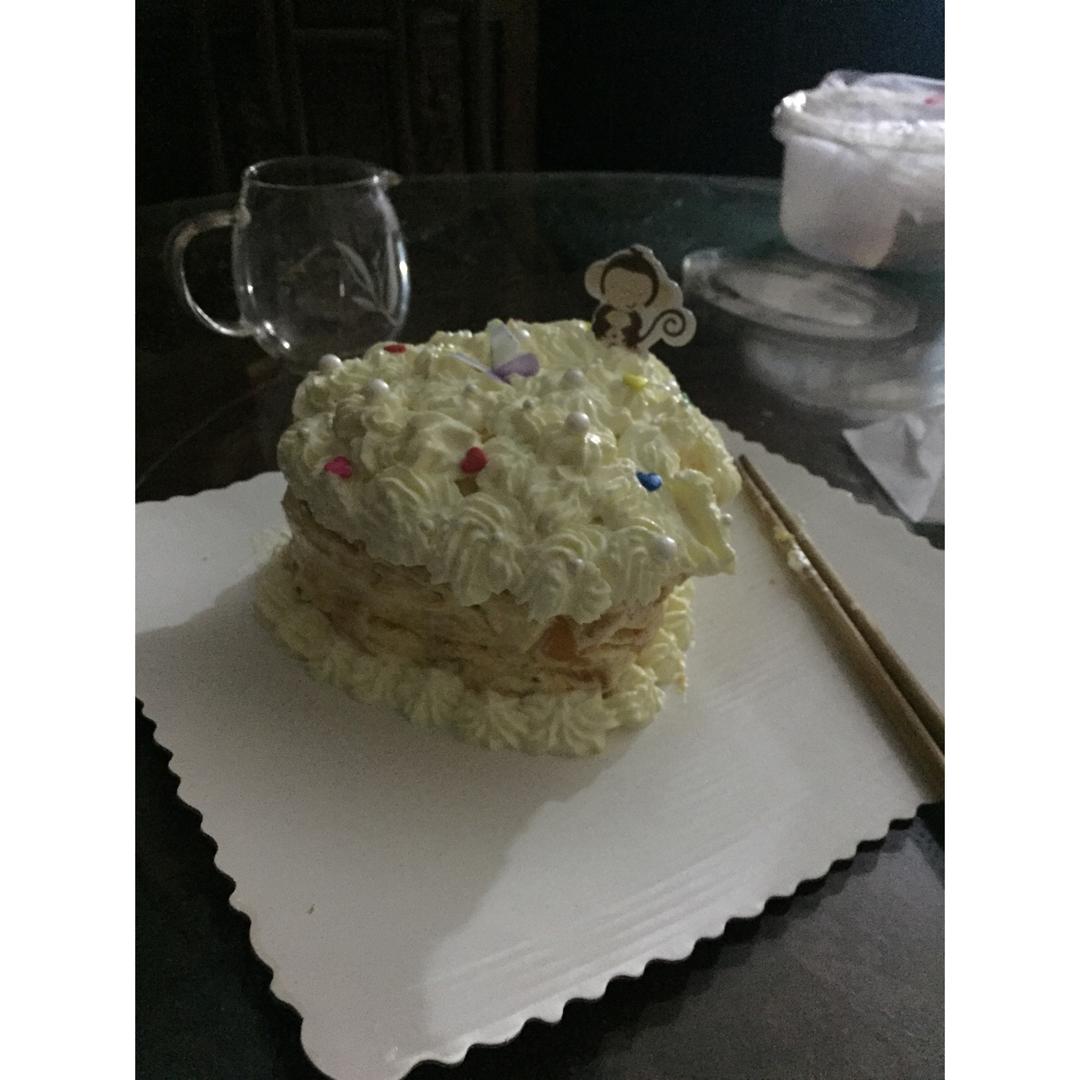 十寸戚风蛋糕（君之改良版）