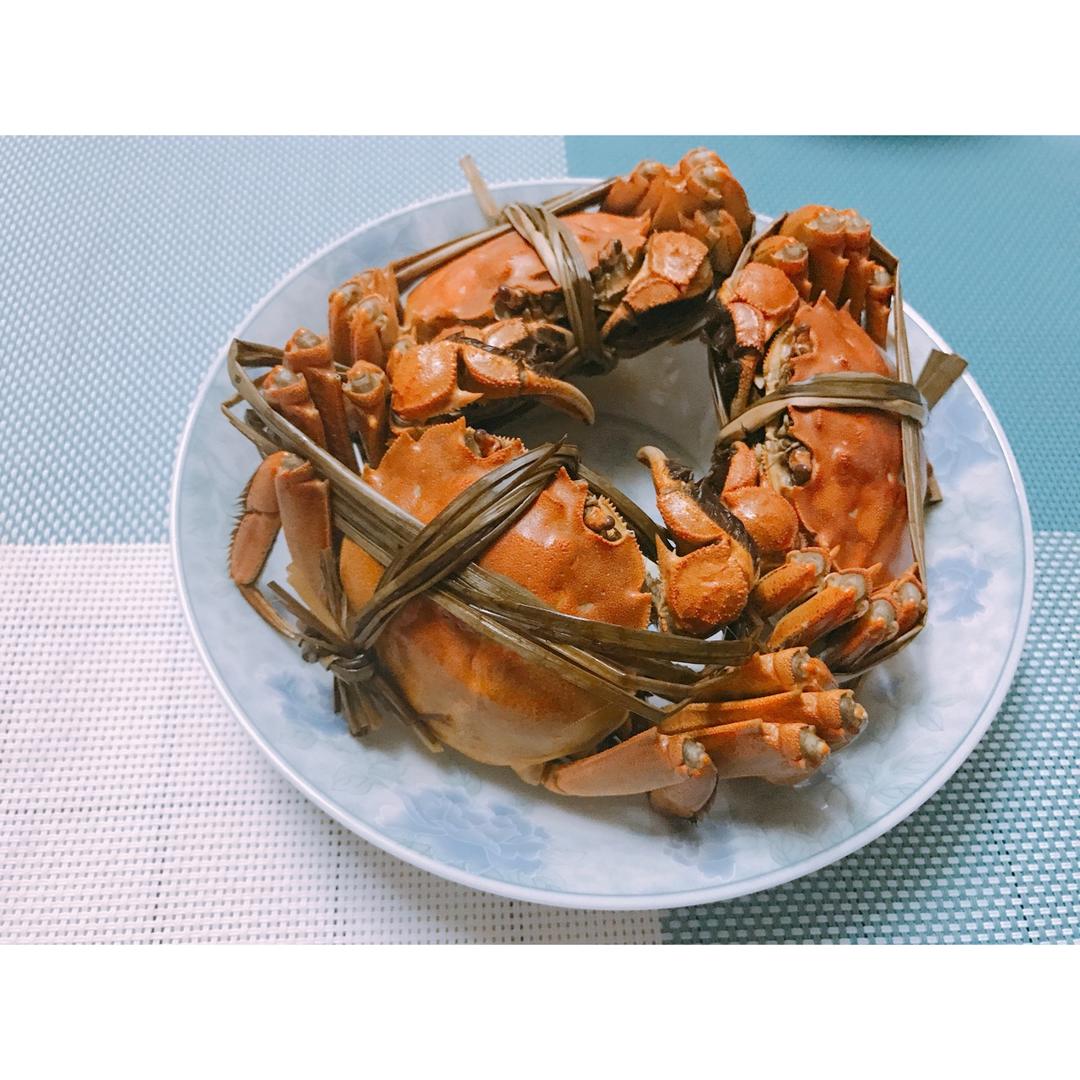 清蒸大闸蟹