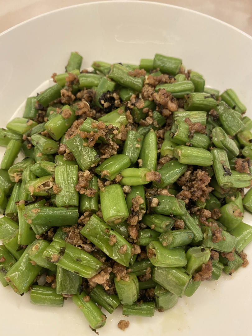 四季豆肉末橄榄菜