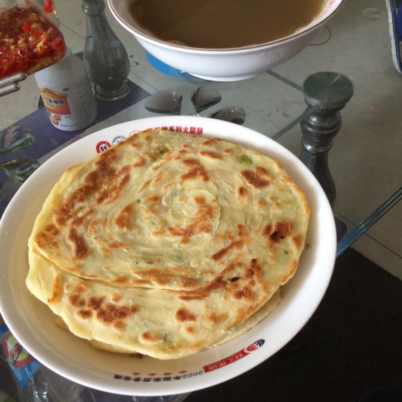 手抓葱油饼