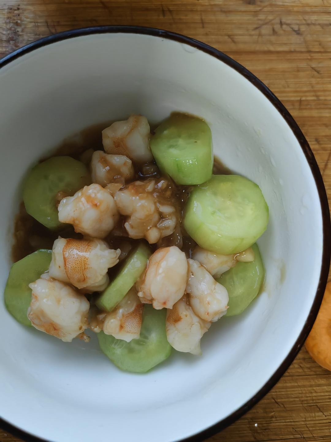 独食快手菜——青瓜炒虾仁