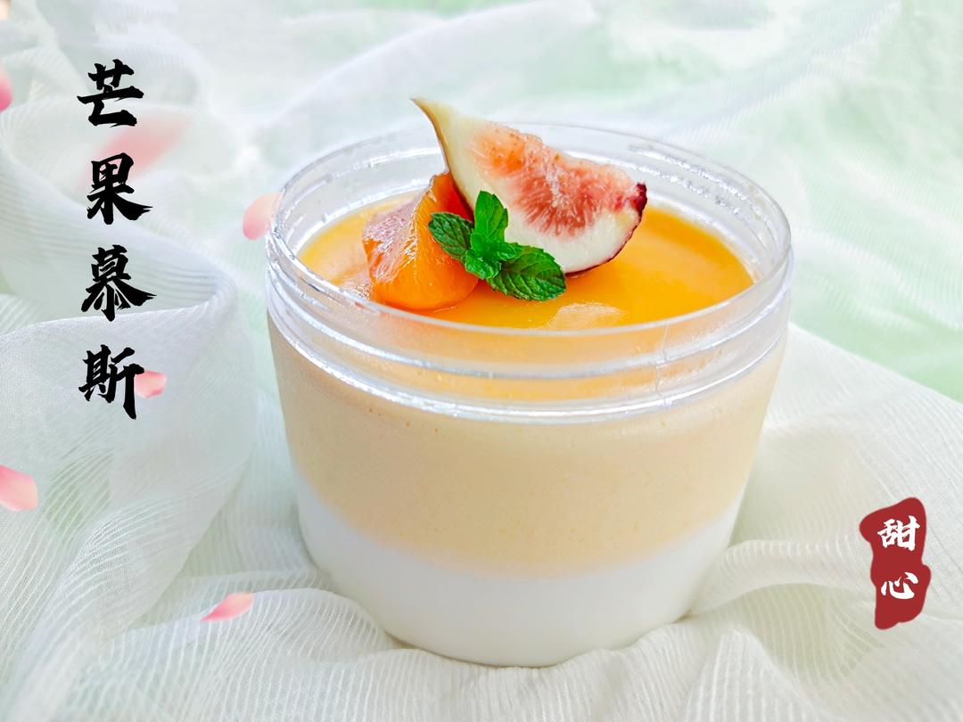 芒果慕斯罐子的做法