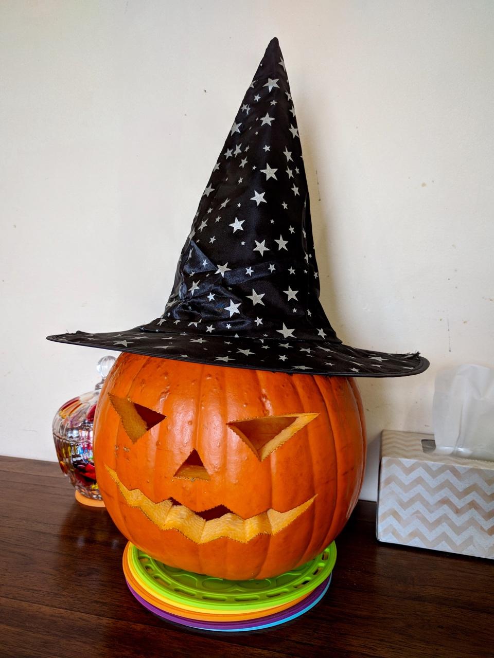 制作万圣节南瓜灯