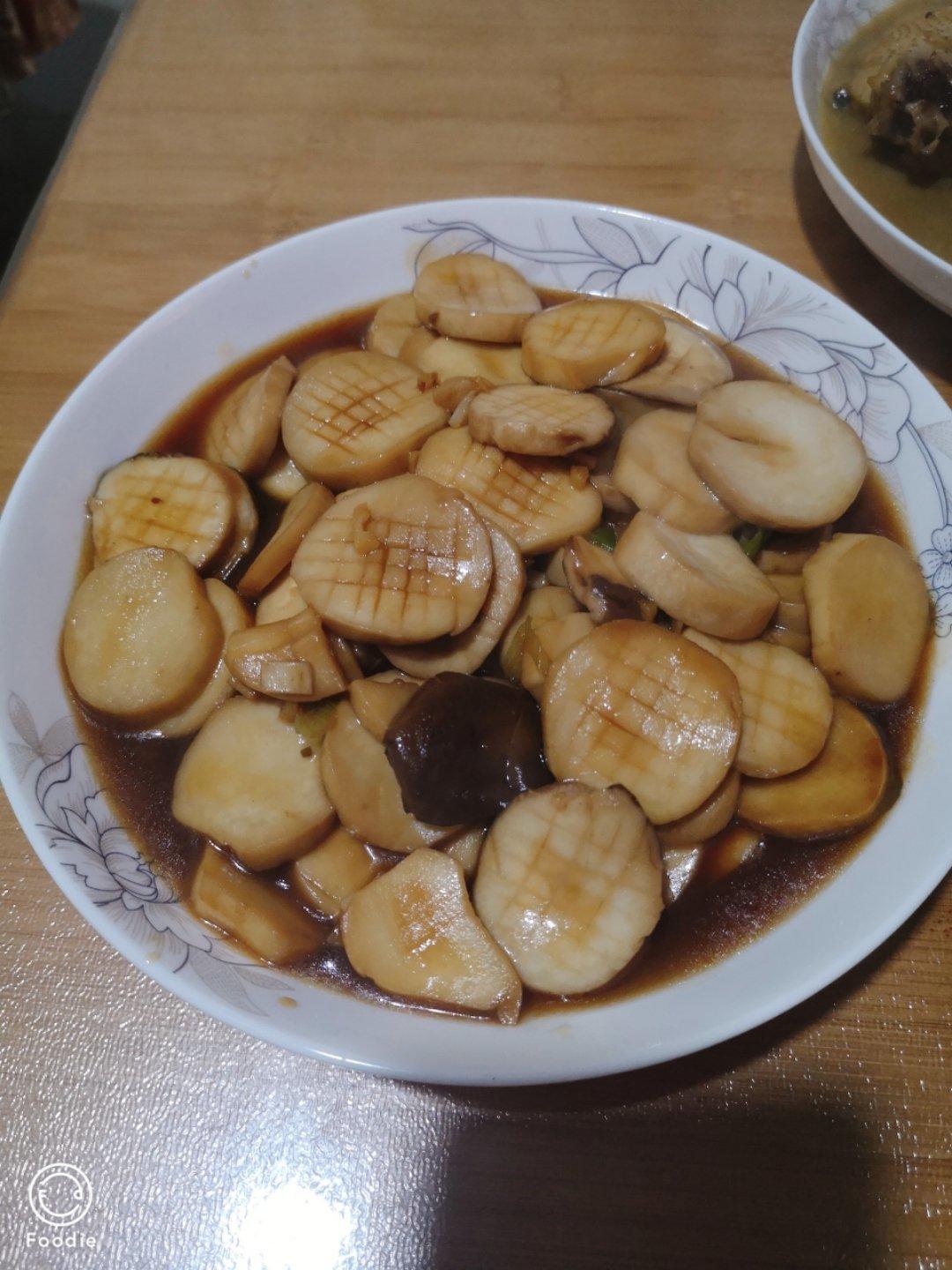 素鲍鱼|蜜汁杏鲍菇