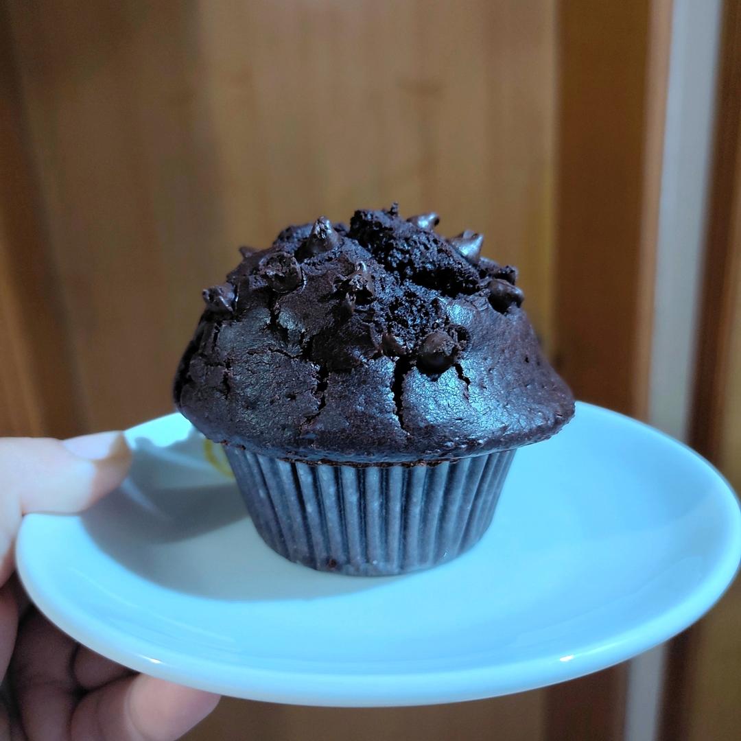 在家做巧克力蘑菇头麦芬蛋糕🍫