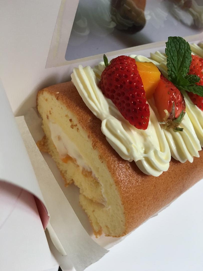 肥而不腻的超厚瑞士卷