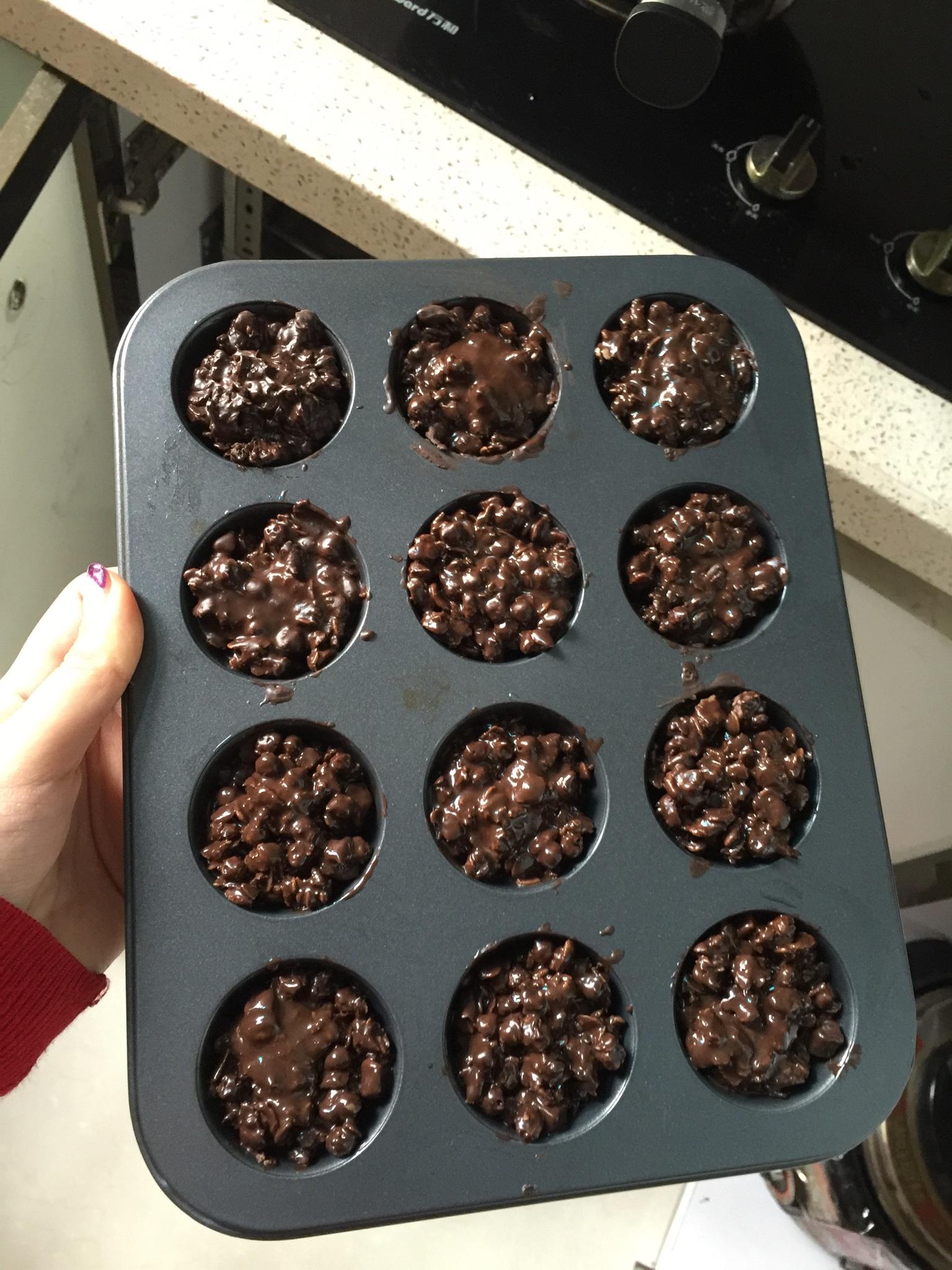 巧克力脆麦片（超简易！）的做法 步骤6