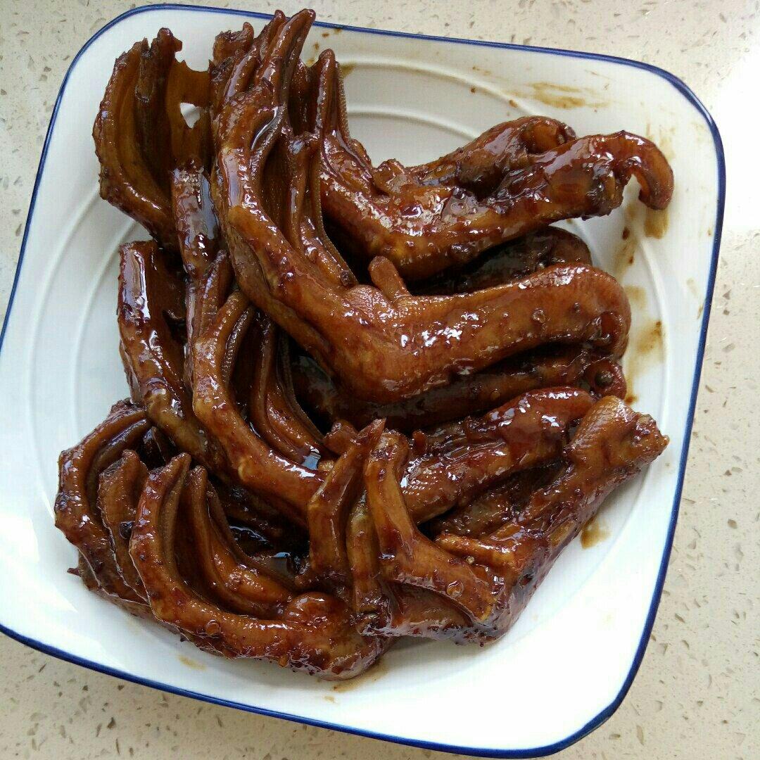 周黑鸭味～～～鸭翅 鸭爪