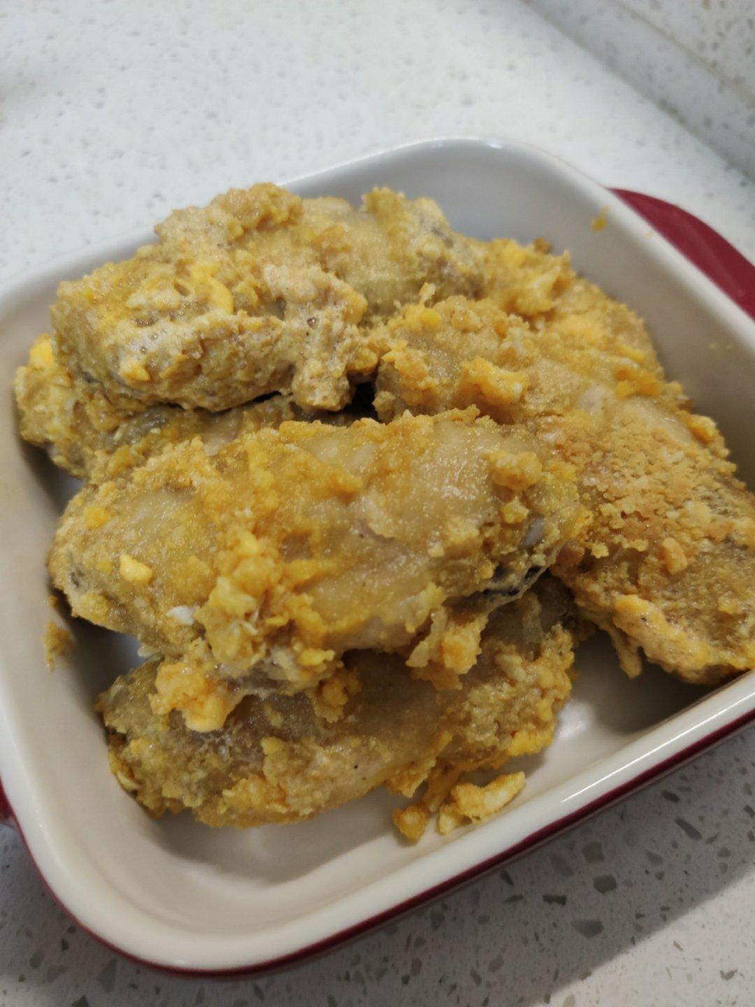 金灿灿咸蛋黄鸡翅「厨娘物语」