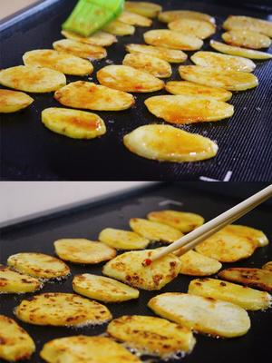香辣可乐土豆-最爱在家做铁板烧的做法 步骤4