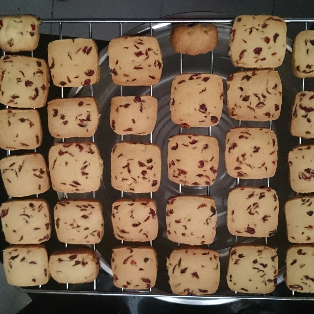 蔓越莓饼干--新手烘焙0压力 #皮黑森林#